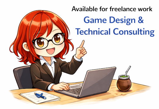 Available for freelance work - Game Design & Technical Consulting